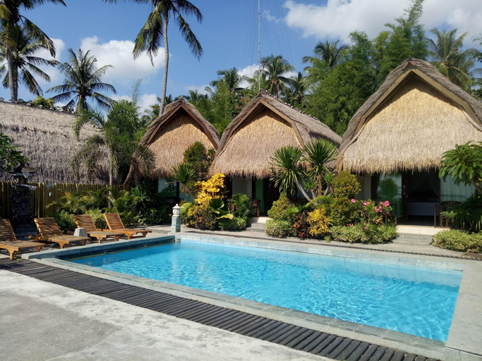 Pool 4, Krisna Bungalows and Restaurant, Lombok