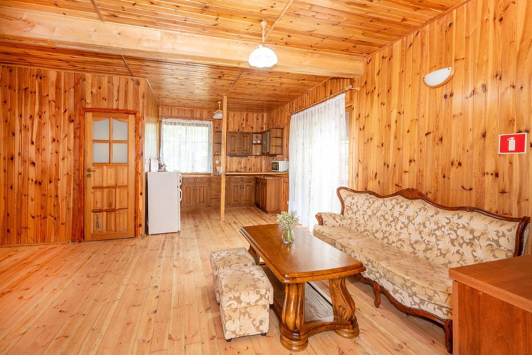 Living room, Two-story Holiday Home With a Terrace, Sławno