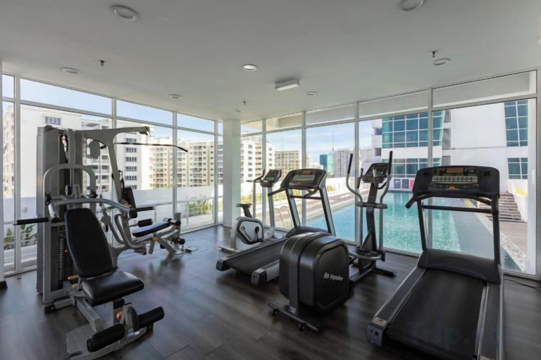 Fitness facility, Maritime Seaview Comfy Suite in Penang with TVbox.Pool.Wifi, Pulau Penang
