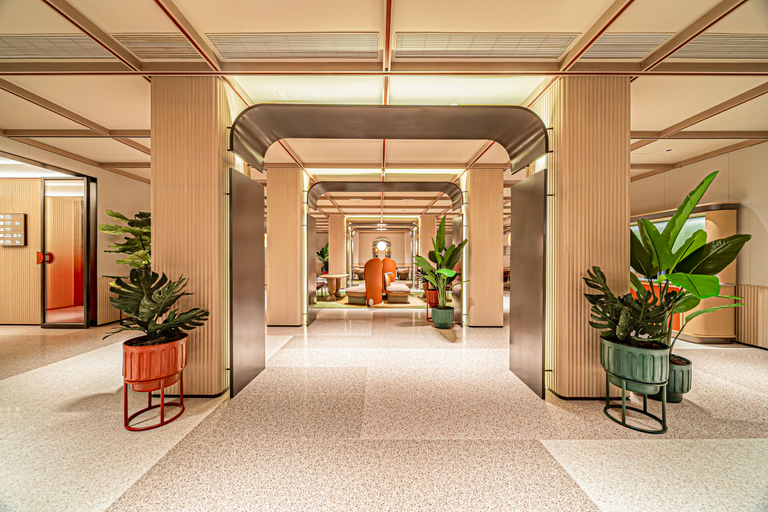 Lobby 3, Orange Hotel (Xi'an Yongningmen Nanshaomen Subway Station Branch), Xi'an