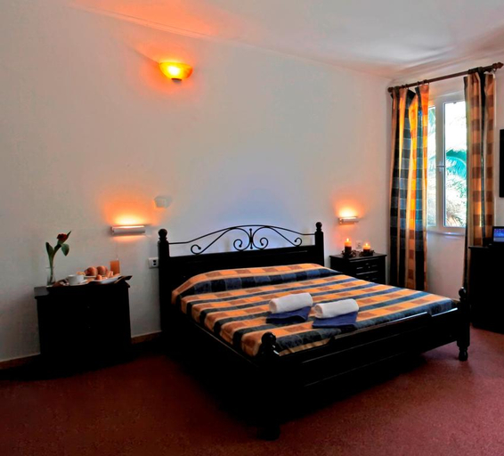 Bedroom, Galaxias Hotel, Ionian Islands