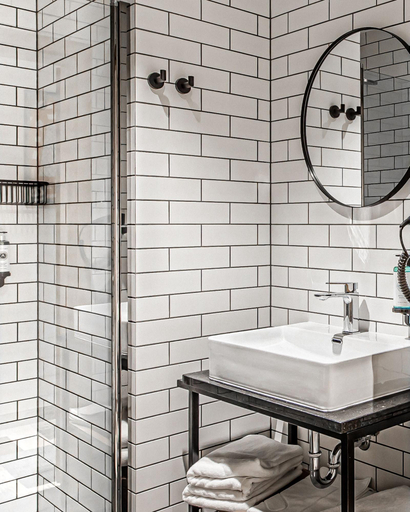 Bathroom, Hotel Termalny, Poddębice