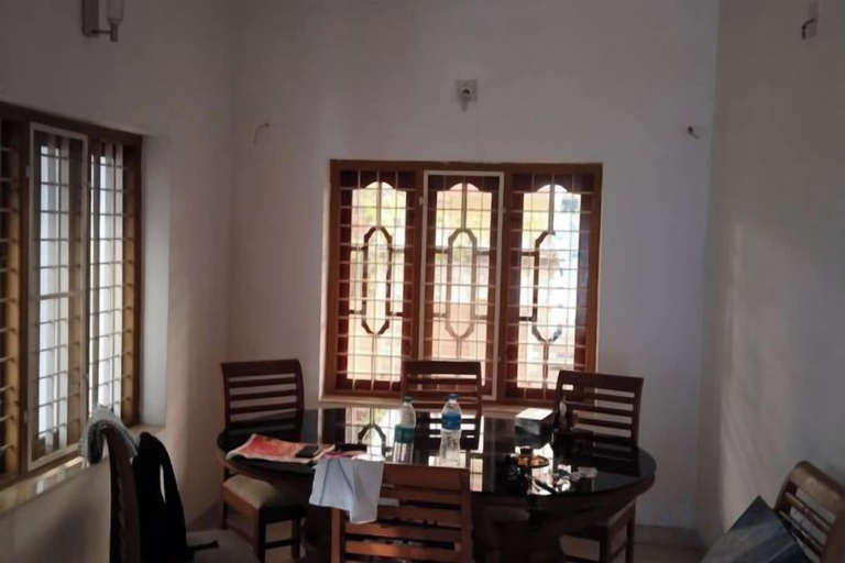 Dining, Full AC 4bhk townhouse, 10 mins from airport, Ernakulam