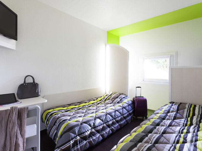 Bedroom 4, hotel F1 Mulhouse Centre Ouest, Haut-Rhin