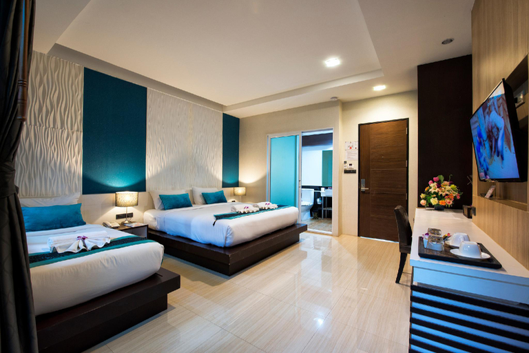 Bedroom 3, The Nice Hotel, Mueang Krabi