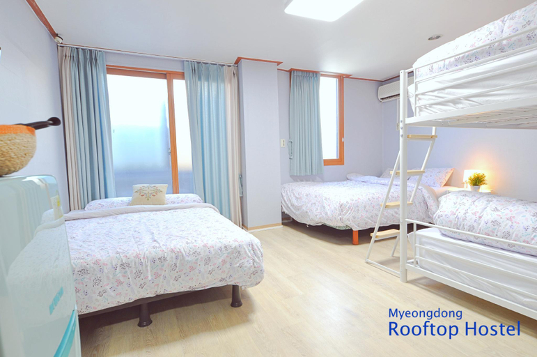 Bedroom, Myeongdong Rooftop Hostel, Jung