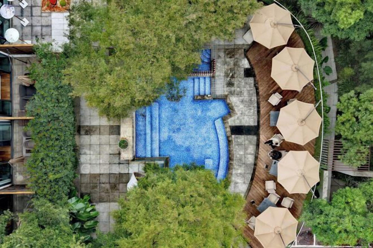 Pool 1, Mount Emei Baiyuting Yunjian Tangquan B&B, Leshan