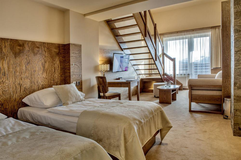 Bedroom 3, Hotel Partizan, Brezno