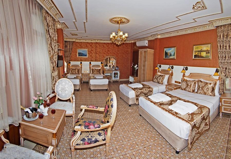 Bedroom 2, Sirkeci Gar Hotel, Fatih