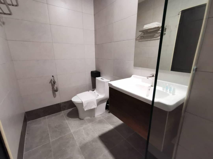Bathroom 4, Vista Hotel, Kampar