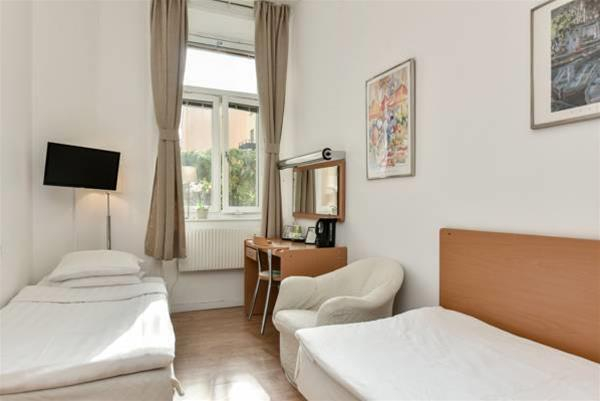 Bedroom 1, Hotel Bema, Stockholm