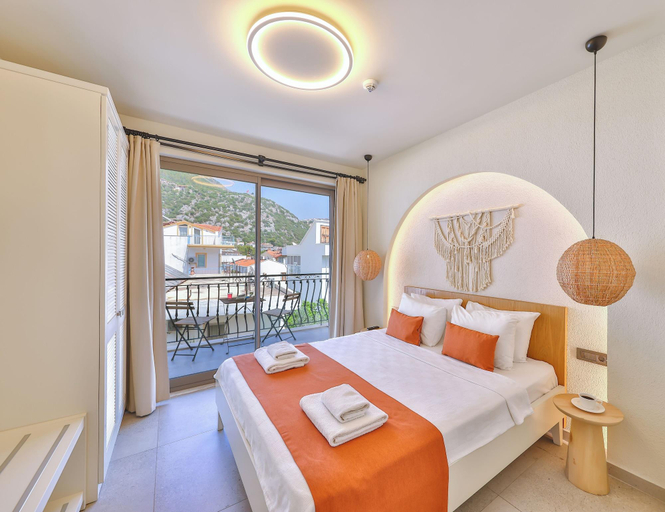 Bedroom 4, Pastel Rooms, Kaş