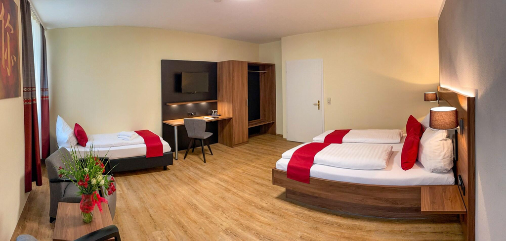 Room 3, Hotel Restaurant Brauerei Walter, Waldshut