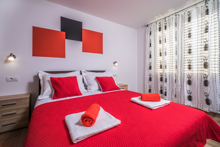 Bedroom 4, Apartments Sunshine Home, Vela Luka