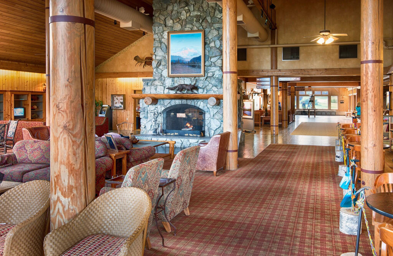Public Area, Mt. McKinley Princess Wilderness Lodge, Matanuska-Susitna
