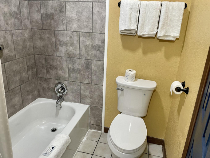 Bathroom 3, Economy Inn, Lafayette