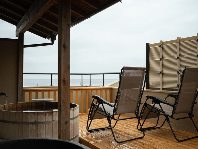 Balcony view, Nishiizu Meguri, Izu