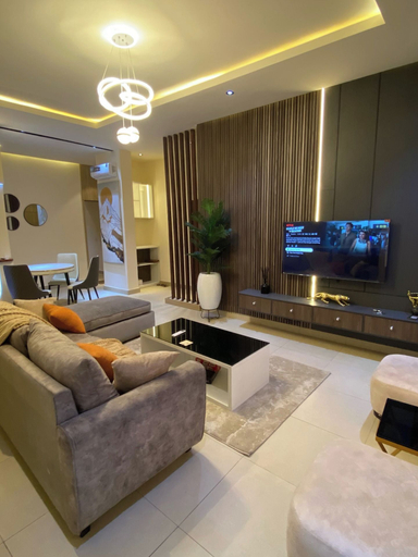 Living area 2, Main Avenue Apartment, Mushin