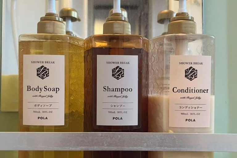Bathroom amenities, ShareHouse, Sapporo
