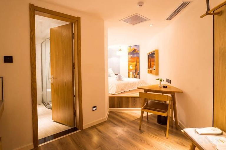 Bedroom 3, Yinzuo Wendu Hotel (Weihai Wendeng Kunyu Road Baida Plaza), Weihai