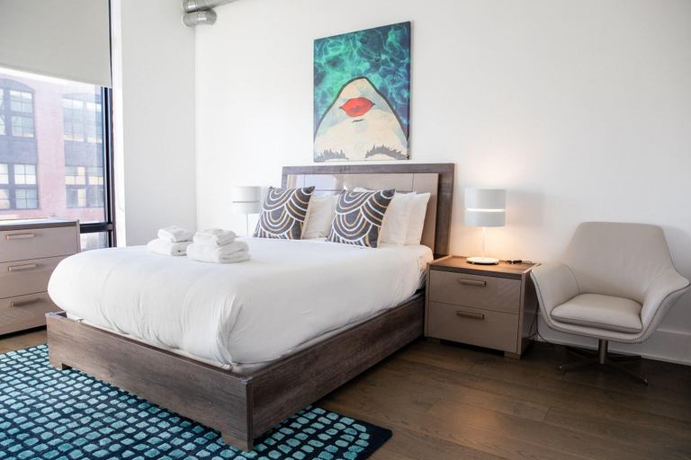 Bedroom 2, Dharma Home Suites Hoboken At Novia, Hudson