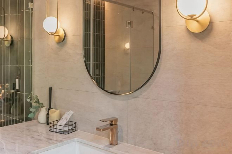 Bathroom, The Lai Tiny House at Mae Kampong, K. Mae On
