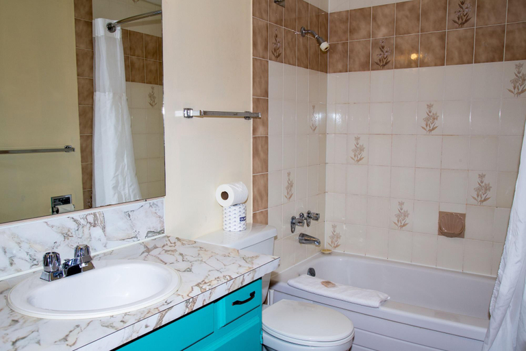 Bathroom 3, Bowmont Motel, Okanagan-Similkameen