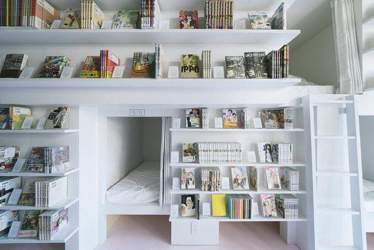 Room 4, Manga Art Hotel Tokyo, Chiyoda