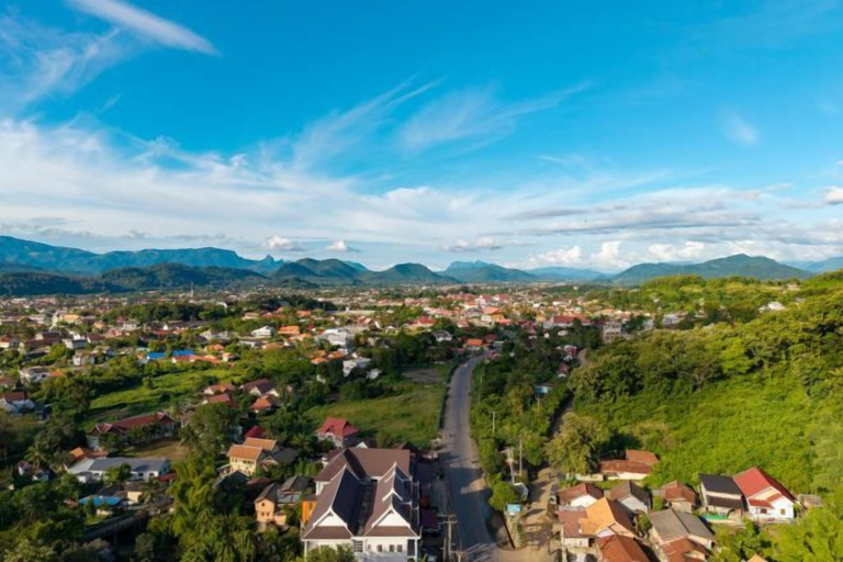 Aerial view 5, Fu Er Man Hotel, Luang Prabang