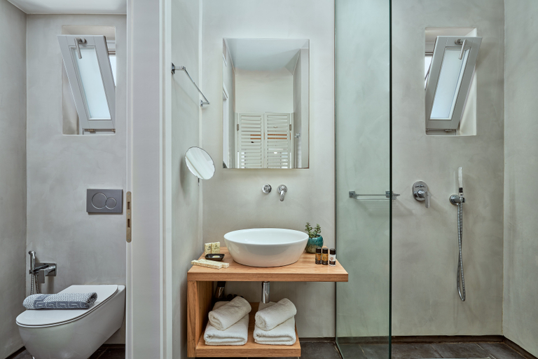 Bathroom 5, Meltemi Excelsior Suites, South Aegean
