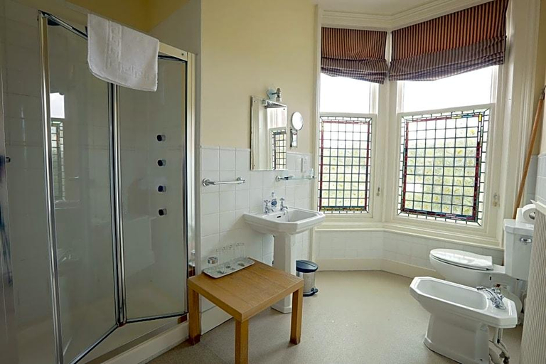 Bathroom 3, The Kingsknowes Hotel, Scottish Borders