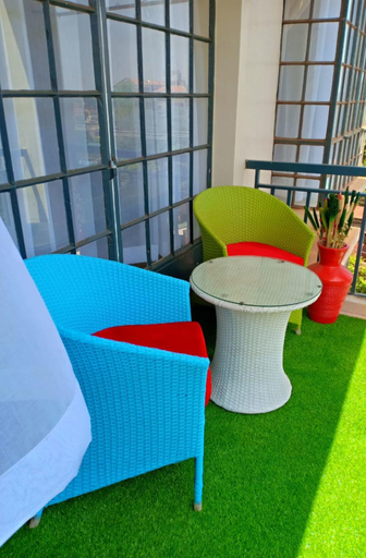 Terrace, Ken S Haven Apartment, Kiambu