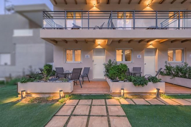 Outdoor dining 3, BlueGreen Holiday Homes: Holidays with Seaview, Crete