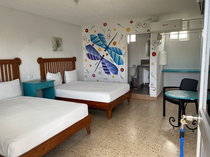 Bedroom 3, Blue Coconut Cancun Hotel, Isla Mujeres
