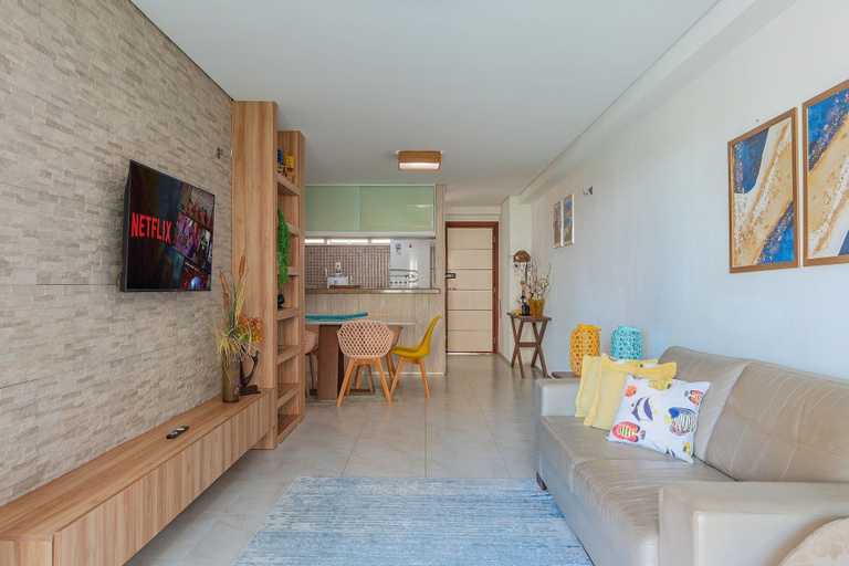 Living area 2, Scopa Beach #c1-200 - Seafront by Carpediem, Aquiraz