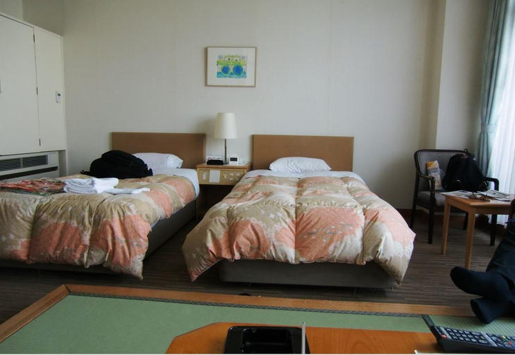 Bedroom 2, Hotel Hawaiians, Iwaki