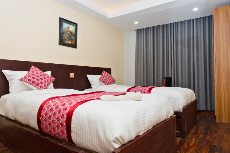Bedroom 4, Rightway Hotel & Restaurant, Bagmati