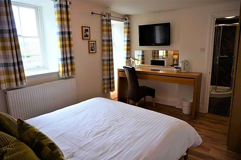 Bedroom 2, The Angel Hotel, Ceredigion