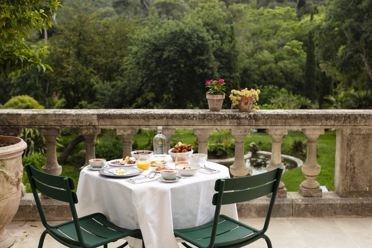 Terrace 2, Chateau De Collias, Gard
