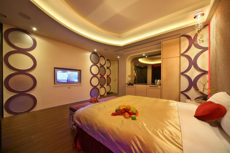 Bedroom 3, Moon-inn Boutique Motel, Changhua
