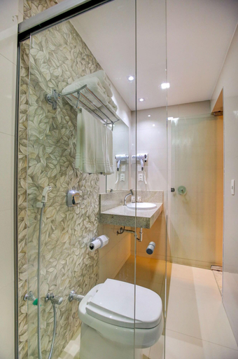 Bathroom 4, Novares Hotel, Goiania
