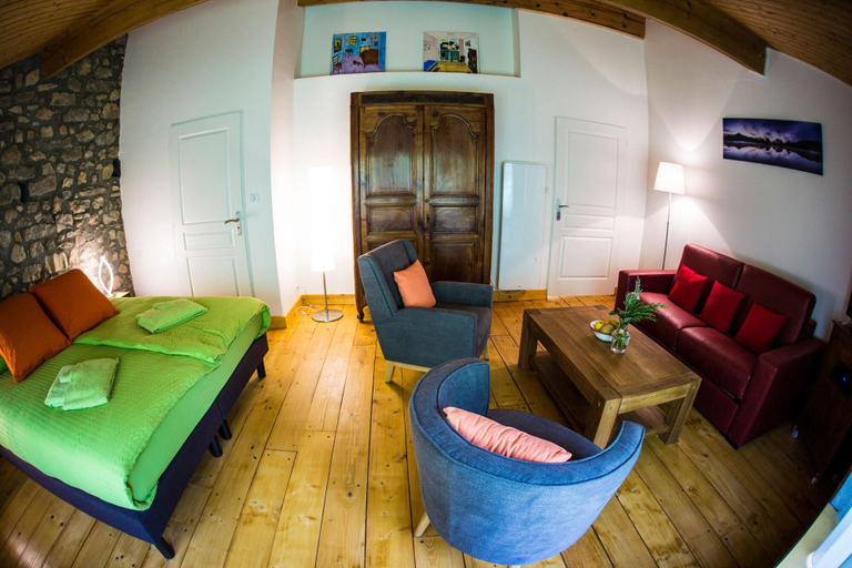 Bedroom 3, Moulin d'Entre Les Roches, Aude