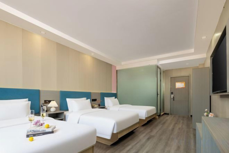 Bedroom 3, Lanting Hotel (Liaocheng Wanda Plaza Branch), Liaocheng