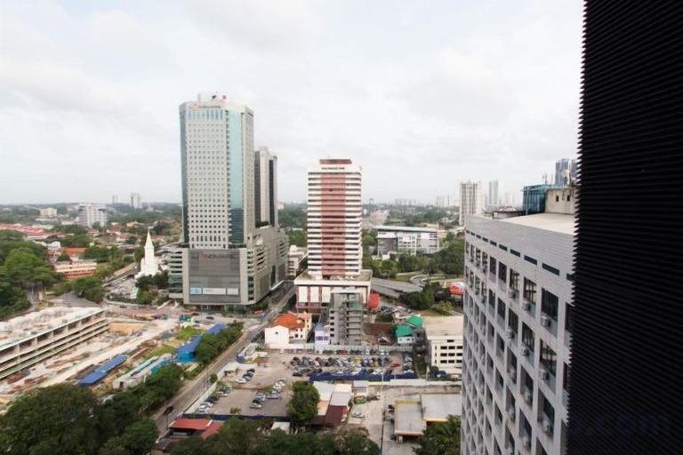 Aerial view, Comfy & Stylish Suasana Suites JB City, Next to Komtar JBCC, Johor Bahru