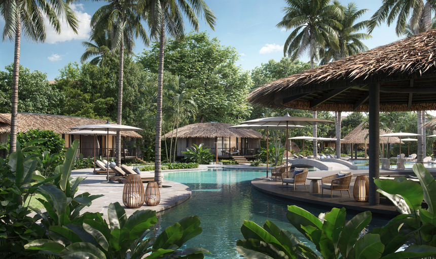 Pool 4, Twinpalms Treehouses Phuket, Phuket Island
