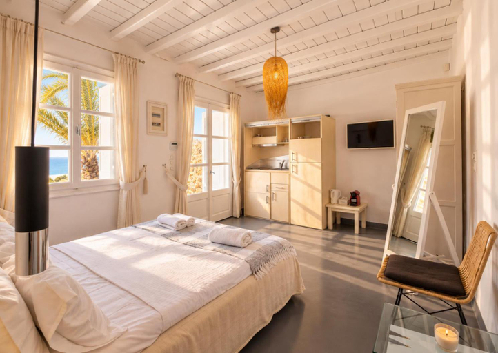 Bedroom 2, Manu Mykonos Next to the Beach Quality Brand Villa & Bungalows, South Aegean