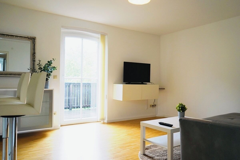 Living area 4, green-man Marktplatz Apartments, Wolfsburg