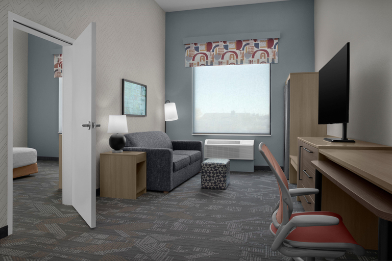 Bedroom, Home2 Suites by Hilton El Paso East Loop 375, El Paso
