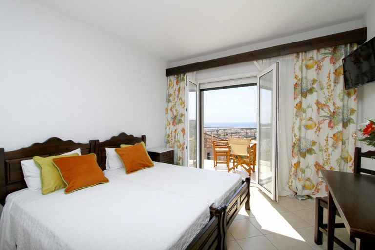 Bedroom 4, Amygdalies Apartments, North Aegean