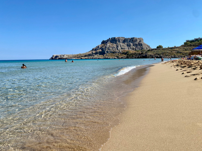 Beach, Terrapietra, South Aegean
